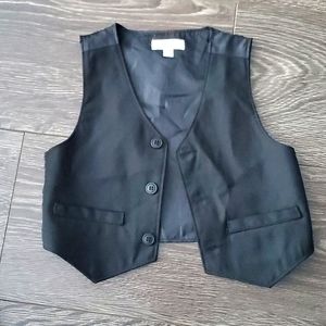 🖤 Boys Dress Shirt Vest - 12months